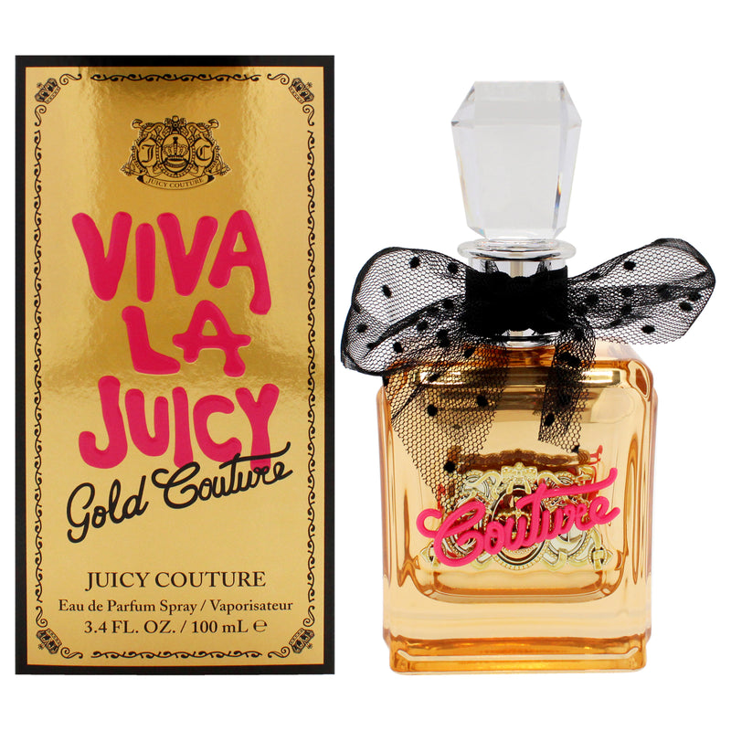 Juicy Couture Viva La Juicy Gold Couture by Juicy Couture for Women - 3.4 oz EDP Spray
