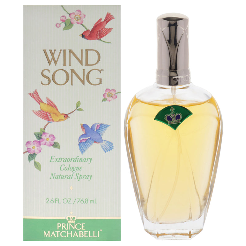 Prince Matchabelli Wind Song by Prince Matchabelli for Women - 2.6 oz Cologne Spray