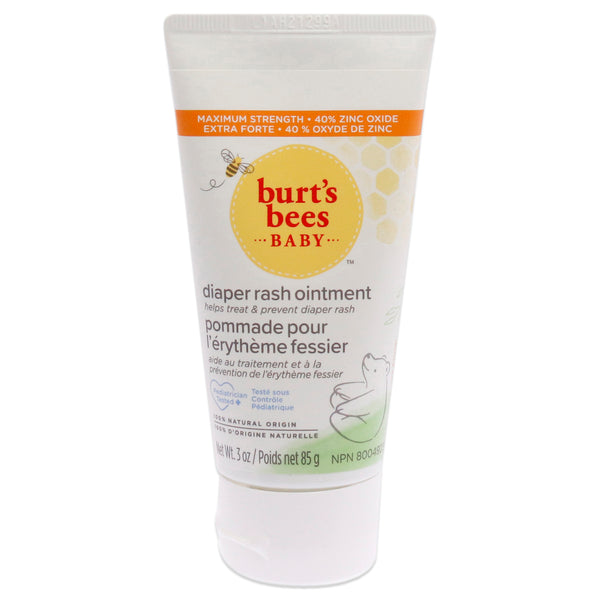 Burt's Bees Baby Bee Diaper Rash Ointment by Burts Bees for Kids - 3 oz Treatment