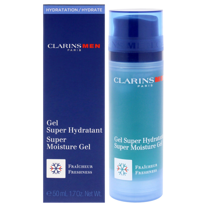 Clarins Men Super Moisture Gel by Clarins for Men - 1.7 oz Gel