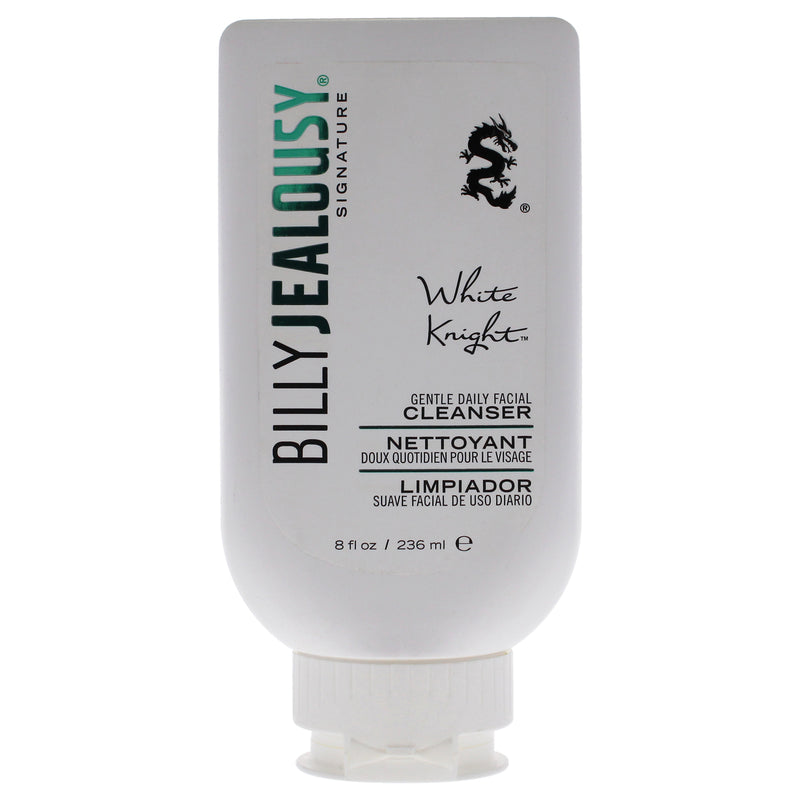 Billy Jealousy White Knight Facial Cleanser by Billy Jealousy for Men - 8 oz Cleanser