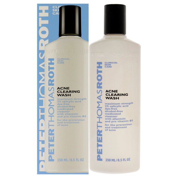 Peter Thomas Roth Acne Clearing Wash by Peter Thomas Roth for Unisex - 8.5 oz Cleanser