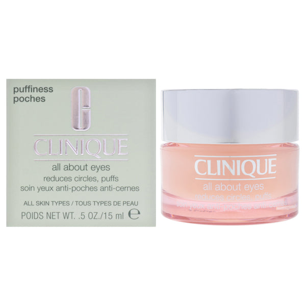 Clinique All About Eyes by Clinique for Unisex - 0.5 oz Cream