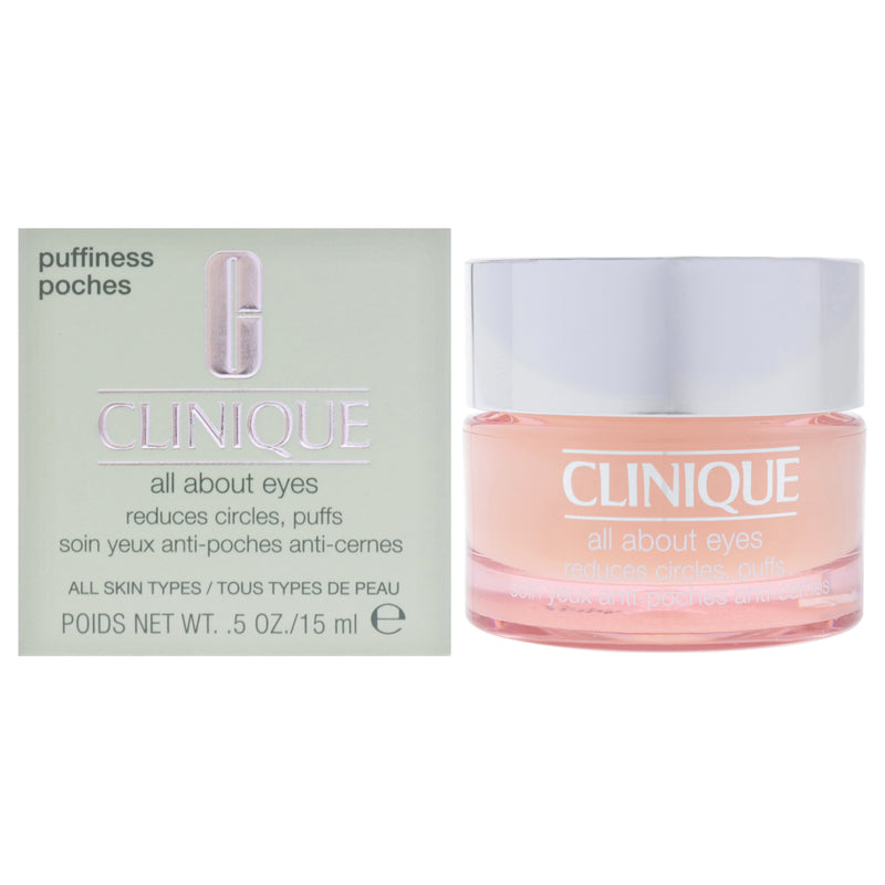 Clinique All About Eyes by Clinique for Unisex - 0.5 oz Cream