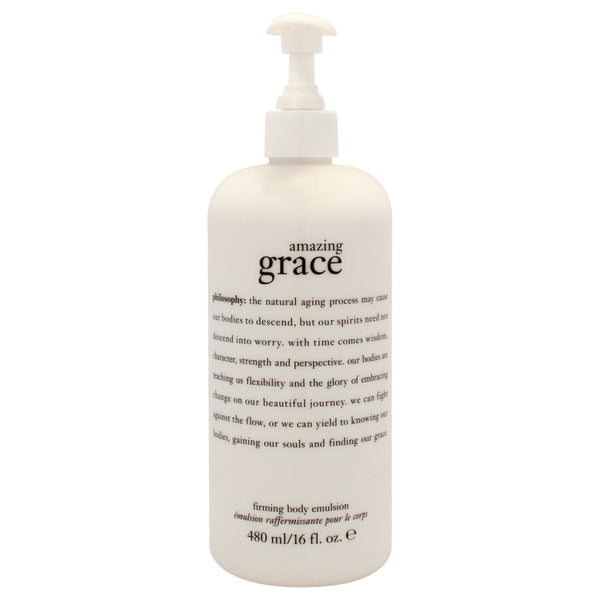Philosophy Amazing Grace Firming Body Emulsion by Philosophy for Unisex - 16 oz Body Emulsion