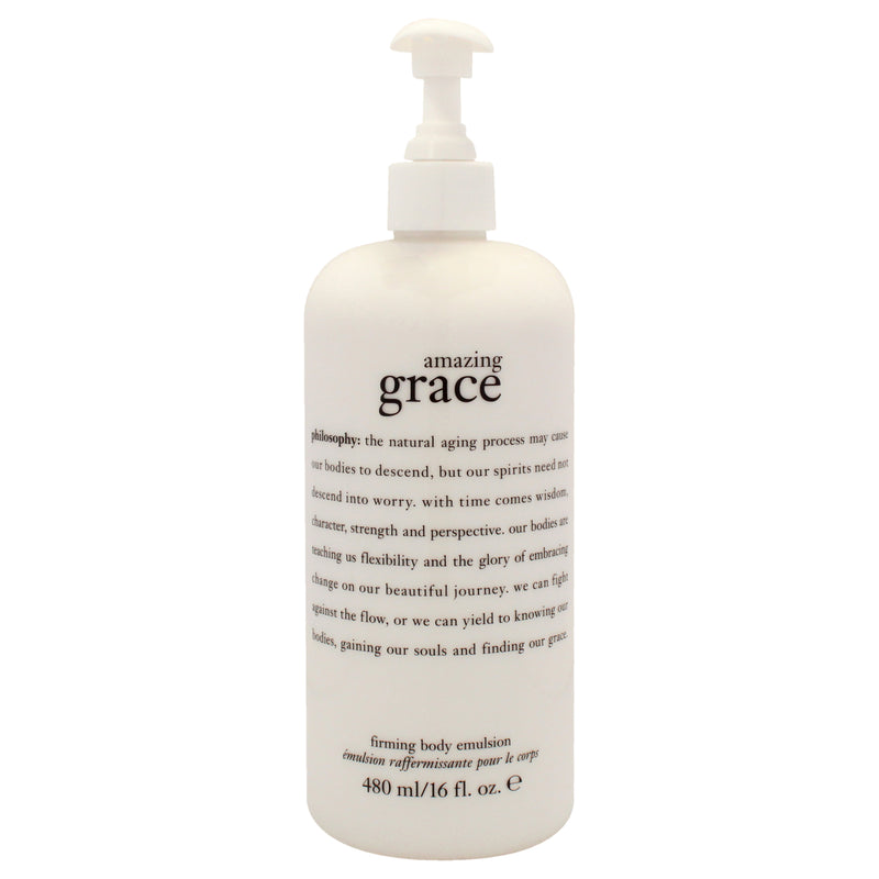 Philosophy Amazing Grace Firming Body Emulsion by Philosophy for Unisex - 16 oz Body Emulsion
