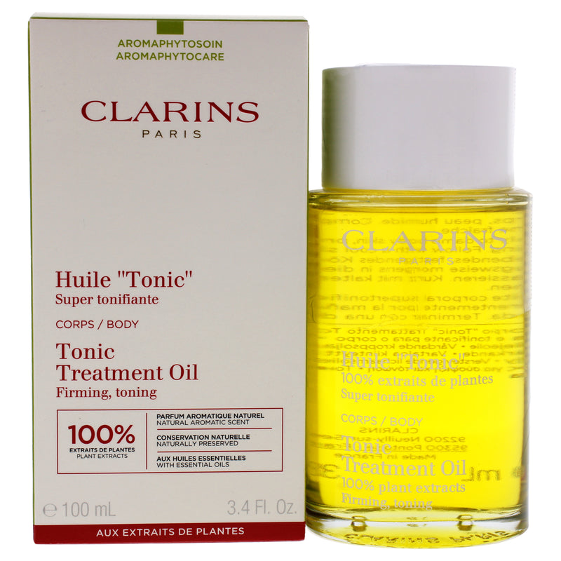 Clarins Body Treatment Oil Tonic by Clarins for Unisex - 3.4 oz Treatment
