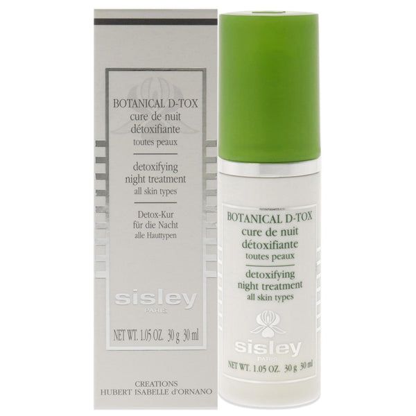 Sisley Botanical D-Tox Detoxifying Night Treatment by Sisley for Unisex - 1.05 oz Treatment