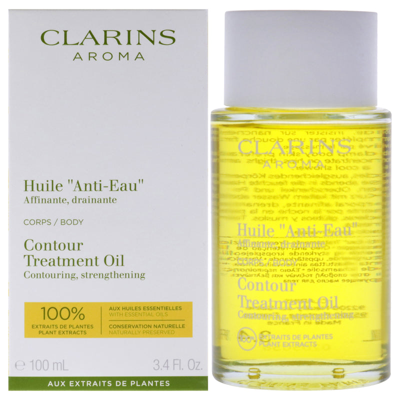 Clarins Contour Body Treatment Oil by Clarins for Unisex - 3.4 oz Treatment