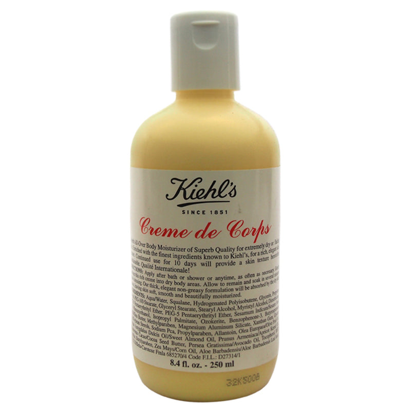 Kiehl's Creme de Corps by Kiehls for Unisex - 8.4 oz Body Cream