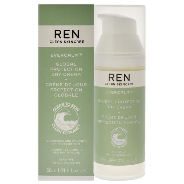 Ren Evercalm Global Protection Day Cream by REN for Unisex - 1.7 oz Cream