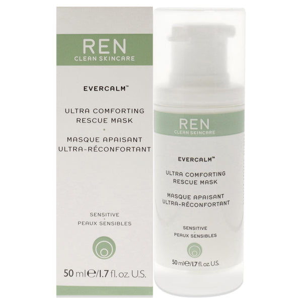 Ren Evercalm Ultra Comforting Rescue Mask by REN for Unisex - 1.7 oz Mask