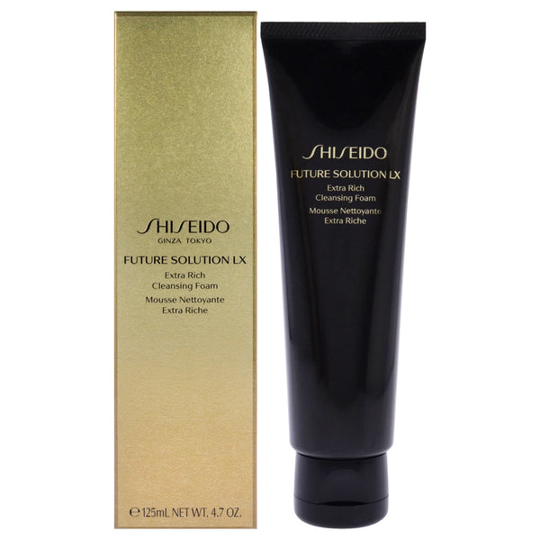 Shiseido Future Solution LX Extra Rich Cleansing Foam by Shiseido for Unisex - 4.7 oz Cleanser