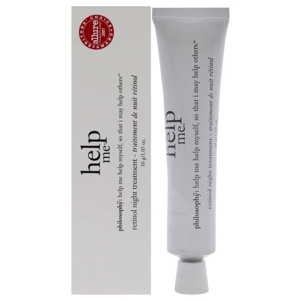 Philosophy Help Me Retinol Night Treatment by Philosophy for Unisex - 1.05 oz Treatment