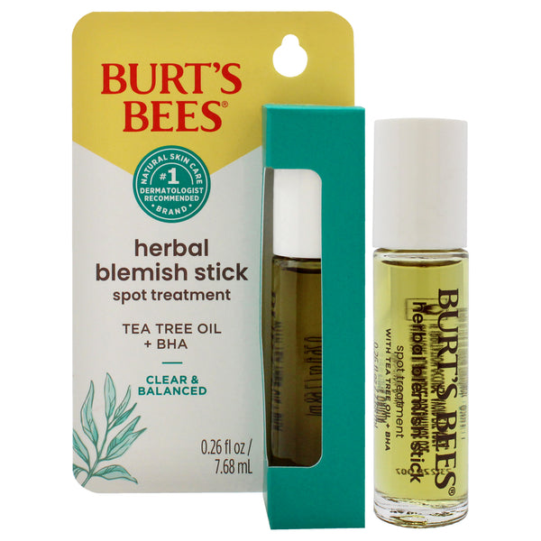 Burt's Bees Herbal Blemish Stick by Burts Bees for Unisex - 0.26 oz Treatment