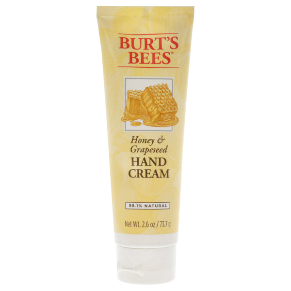 Burt's Bees Honey and Grapeseed Hand Cream by Burts Bees for Unisex - 2.6 oz Cream