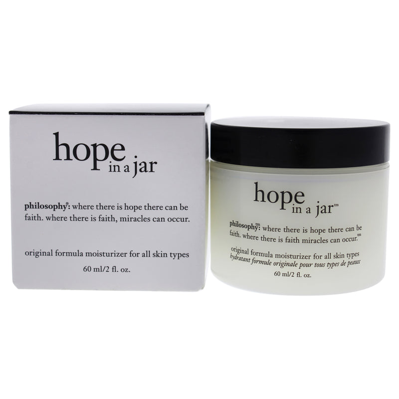 Philosophy Hope In a Jar Moisturizer by Philosophy for Unisex - 2 oz Moisturizer