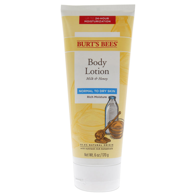 Burt's Bees Milk and Honey Body Lotion by Burts Bees for Unisex - 6 oz Body Lotion