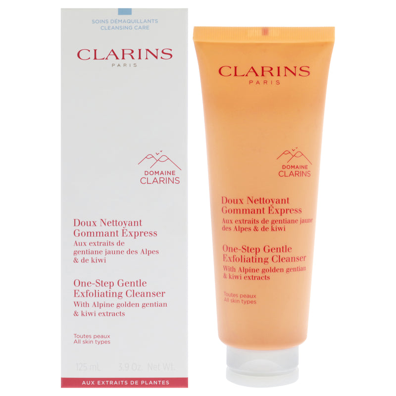 Clarins One Step Gentle Exfoliating Cleanser by Clarins for Unisex - 3.9 oz Cleanser