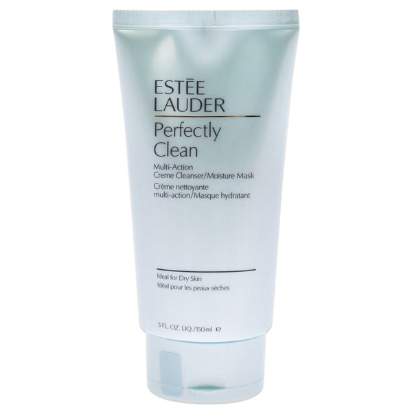 Estee Lauder Perfectly Clean Multi-Action Creme Cleanser-Moisture Mask - All Skin Types by Estee Lauder for Unisex - 5 oz Cleanser