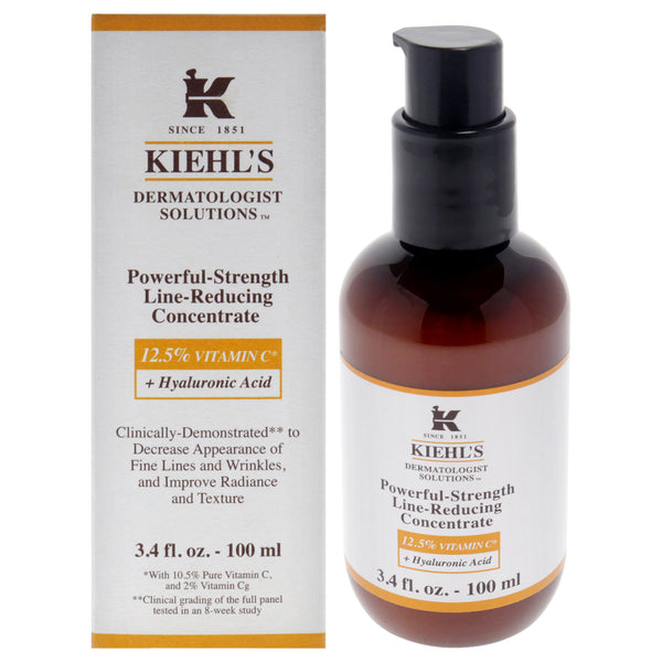 Kiehl's Powerful-Strength Line-Reducing Concentrate by Kiehls for Unisex - 3.4 oz Serum