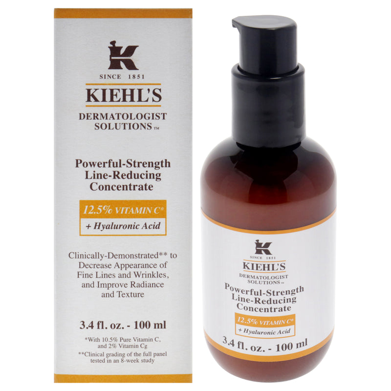 Kiehl's Powerful-Strength Line-Reducing Concentrate by Kiehls for Unisex - 3.4 oz Serum