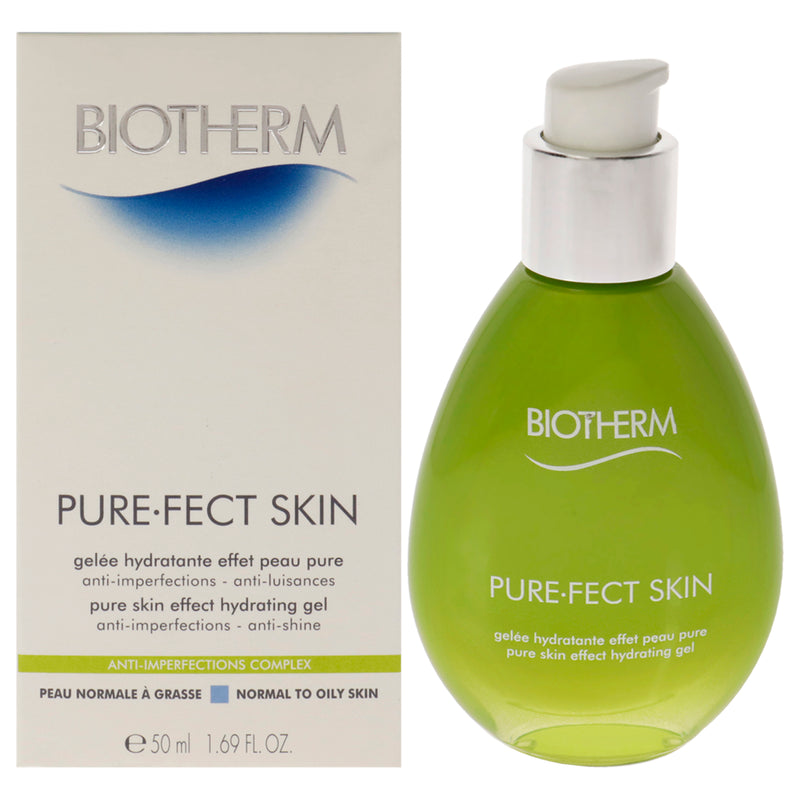 Biotherm Pure-Fect Skin Pure Skin Effect Hydrating Gel - Normal to Oily Skin by Biotherm for Unisex - 1.69 oz Gel