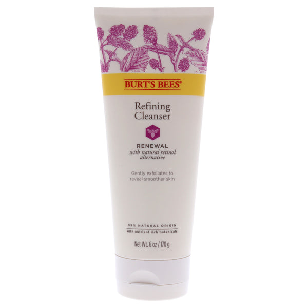 Burt's Bees Renewal Refining Cleanser by Burts Bees for Unisex - 6 oz Cleanser