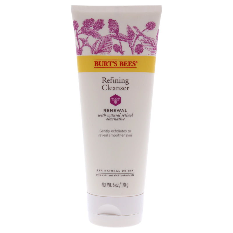 Burt's Bees Renewal Refining Cleanser by Burts Bees for Unisex - 6 oz Cleanser