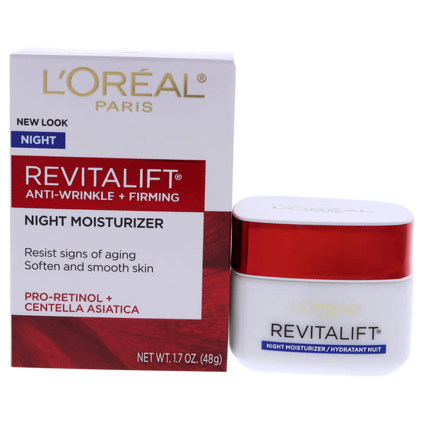 L'Oreal Revitalift Anti-Wrinkle and Firming Night Moisturizer by LOreal Paris for Unisex - 1.7 oz Moisturizer