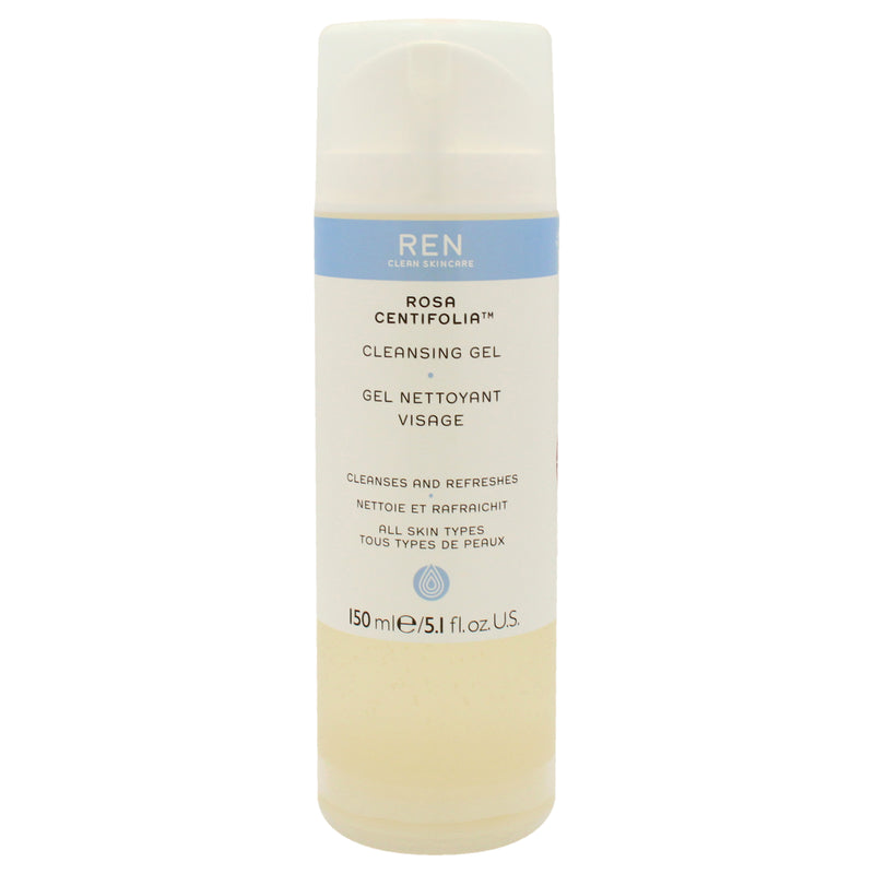 Ren Rosa Centifolia Cleansing Gel by REN for Unisex - 5.1 oz Cleanser