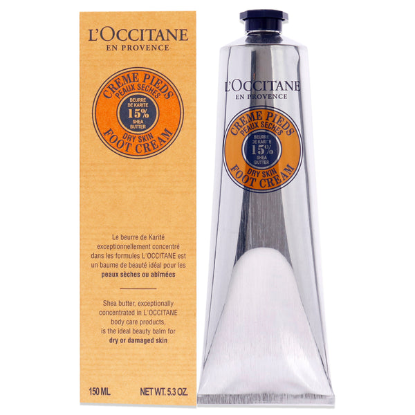 L'Occitane Shea Butter Foot Cream - Dry Skin by LOccitane for Unisex - 5.2 oz Cream
