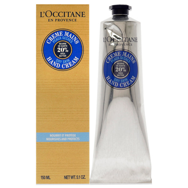 L'Occitane Shea Butter Hand Cream - Dry Skin by LOccitane for Unisex - 5.1 oz Cream
