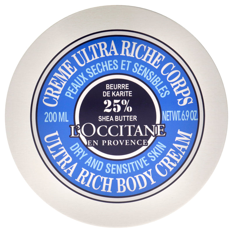 L'Occitane Shea Butter Ultra Rich Body Cream by LOccitane for Unisex - 6.9 oz Body Cream
