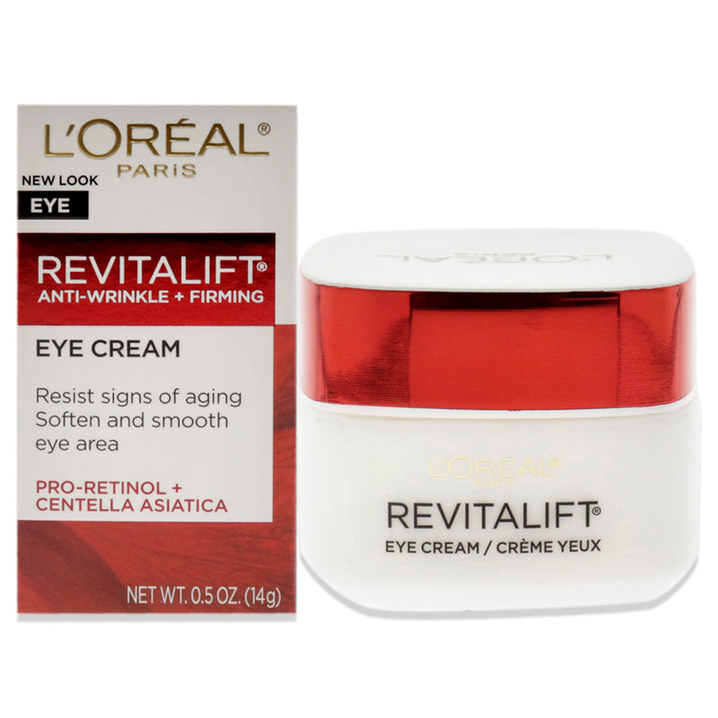 L'Oreal Revitalift Anti-Wrinkle Plus Firming Eye Cream by LOreal Paris for Unisex - 0.5 oz Cream