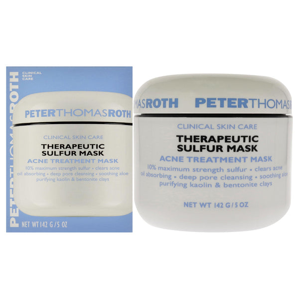 Peter Thomas Roth Therapeutic Sulfur Mask by Peter Thomas Roth for Unisex - 5 oz Treatment