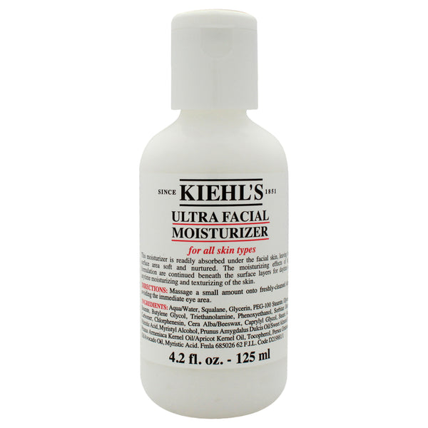 Kiehl's Ultra Facial Moisturizer - All Skin Types by Kiehls for Unisex - 4.2 oz Moisturizer