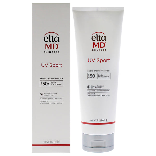 EltaMD UV Sport SPF 50 by EltaMD for Unisex - 8 oz Sunscreen