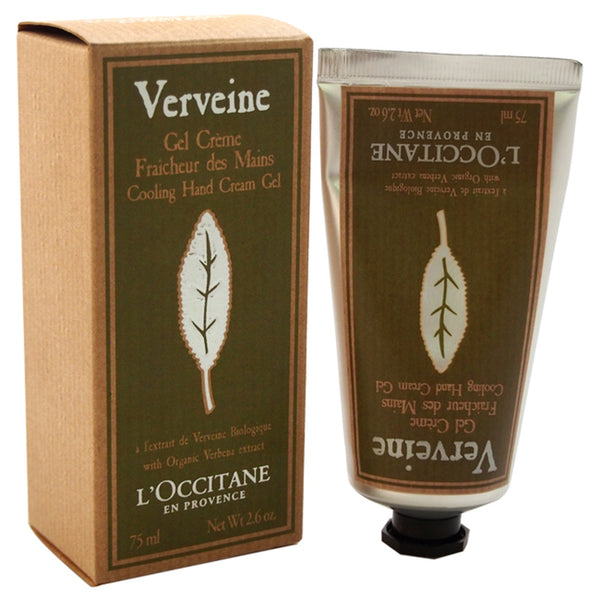 L'Occitane Verveine Cooling Hand Cream Gel by LOccitane for Unisex - 2.6 oz Hand Cream