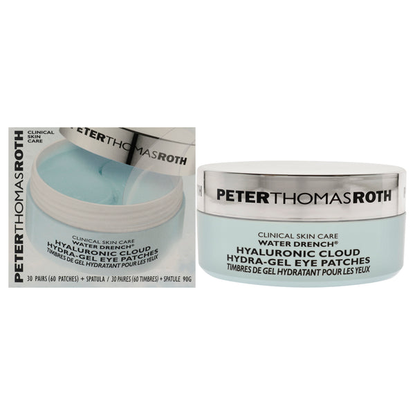 Peter Thomas Roth Water Drench Hyaluronic Cloud Hydra-Gel Eye Patches by Peter Thomas Roth for Unisex - 60 Pc Patches