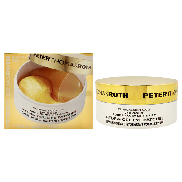 Peter Thomas Roth 24K Gold Pure Luxury Lift and Firm Hydra-Gel Eye Patches by Peter Thomas Roth for Women - 60 Pc Patches