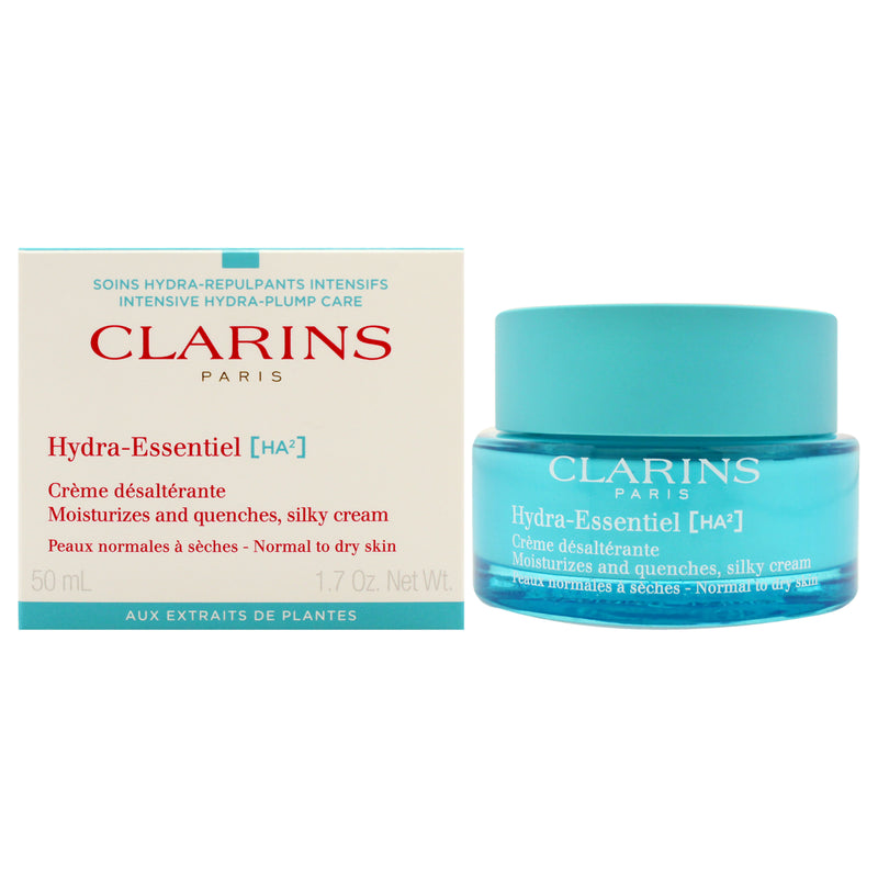 Clarins Hydra-Essentiel Silky Cream - Normal to Dry Skin by Clarins for Women - 1.7 oz Cream