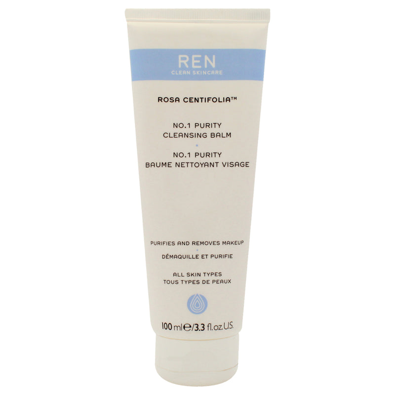 Ren Rosa Centifolia No.1 Purity Cleansing Balm by REN for Women - 3.3 oz Cleanser