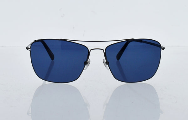 Mont Blanc Mont Blanc MB594S 08V - Shiny Gumetal-Blue by Mont Blanc for Men - 59-15-145 mm Sunglasses