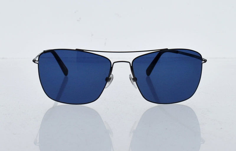 Mont Blanc Mont Blanc MB594S 08V - Shiny Gumetal-Blue by Mont Blanc for Men - 59-15-145 mm Sunglasses