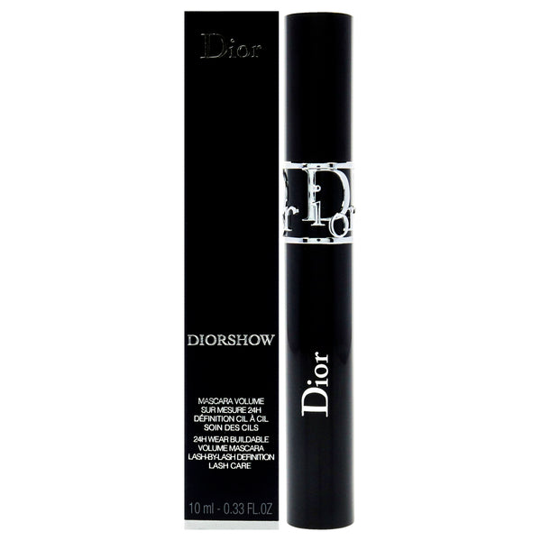 Christian Dior Diorshow 24h Wear Buildable Volume Mascara - 090 Black by Christian Dior for Women - 0.33 oz Mascara