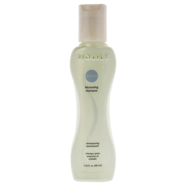 BioSilk Thickening Shampoo - Travel Size by Biosilk for Unisex - 2.26 oz Shampoo