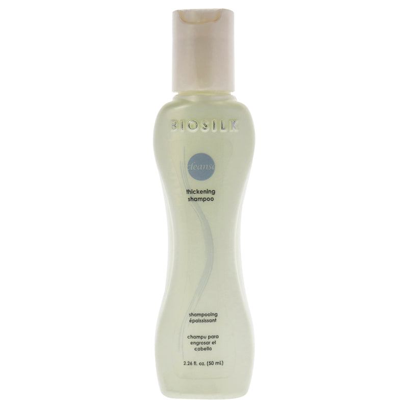 BioSilk Thickening Shampoo - Travel Size by Biosilk for Unisex - 2.26 oz Shampoo