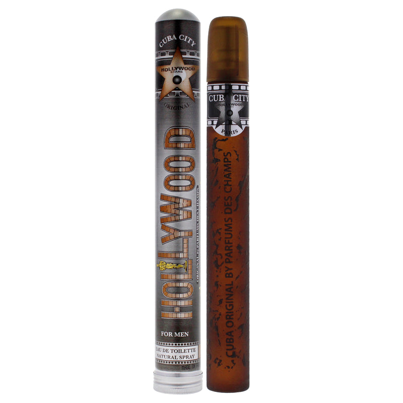 Cuba Cuba City Hollywood by Cuba for Men - 1.17 oz EDT Spray