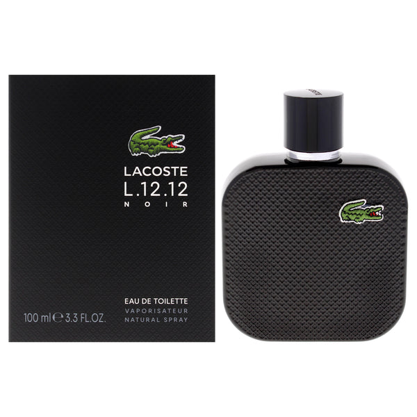 Lacoste Lacoste Eau De Lacoste L.12.12 Noir by Lacoste for Men - 3.3 oz EDT Spray